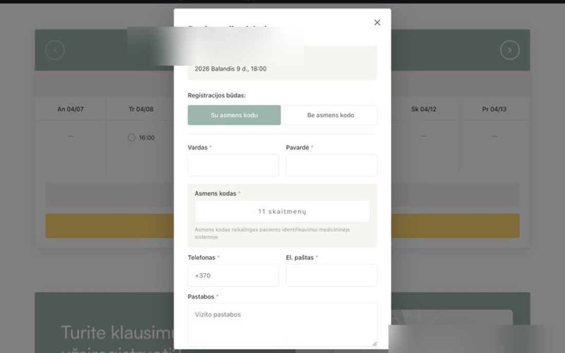 Foxus — WordPress įskiepis · gydymo klinika