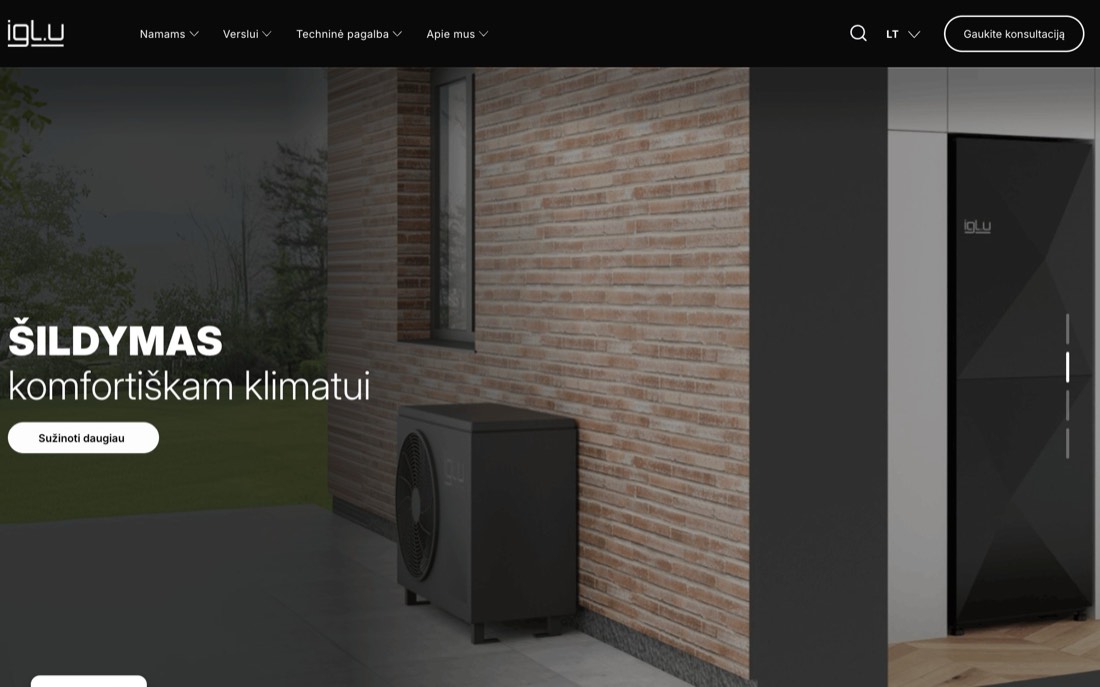 IGLU TECH — WordPress · individualūs įskiepiai